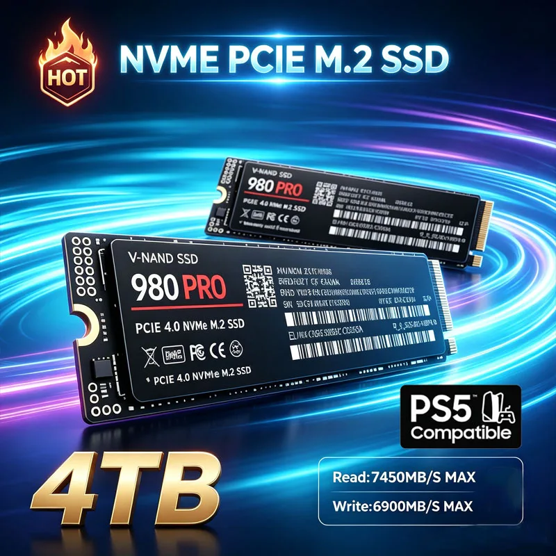 M.2 Nvme 4Tb Pcie 4.0 Ssd - Gaming M.2 NVMe SSD 980 PRO
