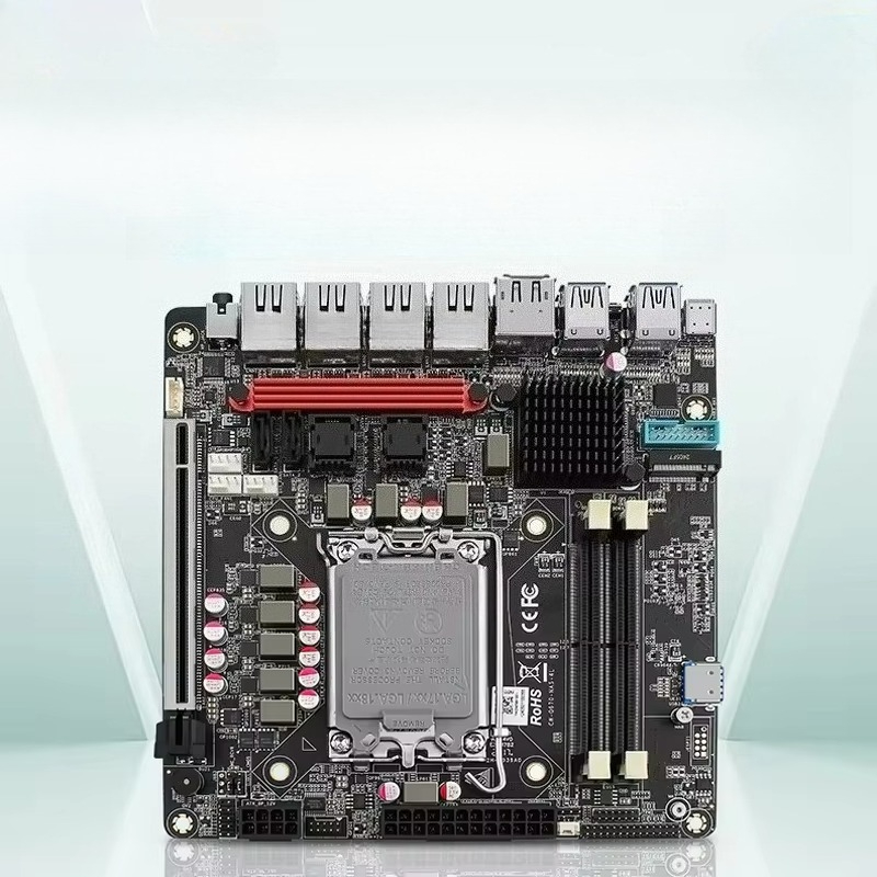 In-tel VPro Q670 NAS Motherboa - Lga 1700 Ddr5 Itx Motherboard 评论和价格