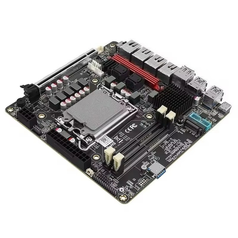 In-tel VPro Q670 NAS Motherboa - Lga 1700 Ddr5 Itx Motherboard 评论和价格