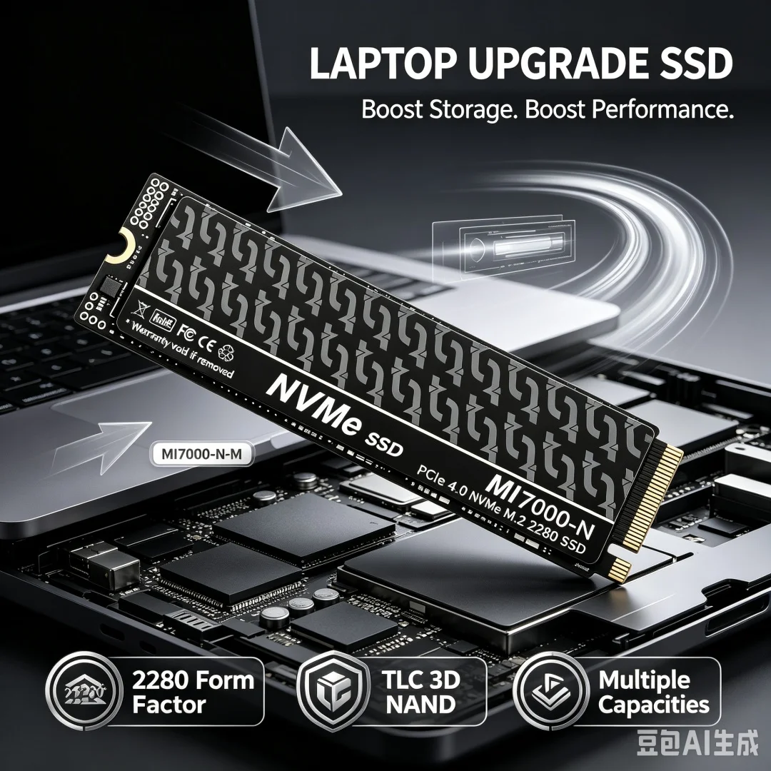 MI7000-N 7300MB/s SSD 1TB 2TB  - M.2 Nvme 4Tb Pcie 4.0 Ssd 评论和价格