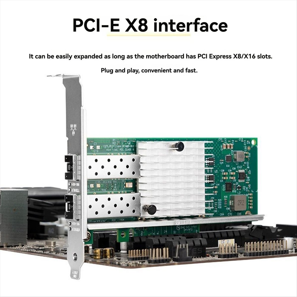 Stable- X520-DA1 10Gb SFP+ Dua - 10Gb Sfp+ Pcie Network Card Dual Port 评论和价格